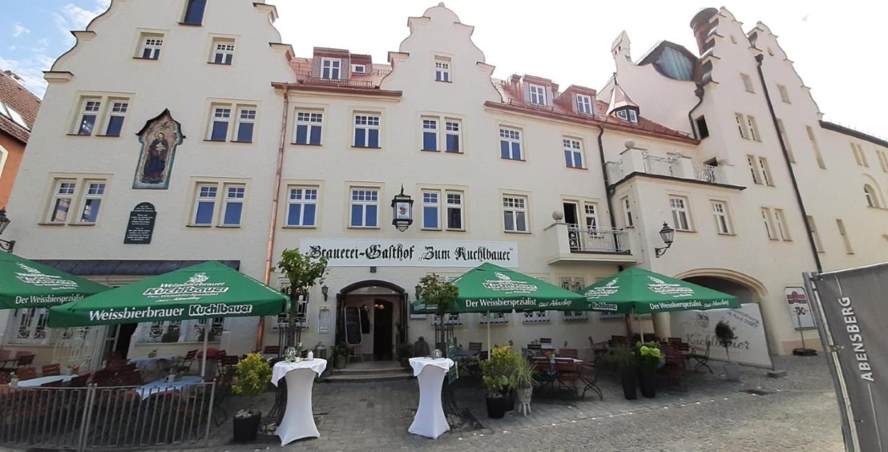 Hotel Brauereigasthof Zum Kuchlbauer Abensberg Exterior foto